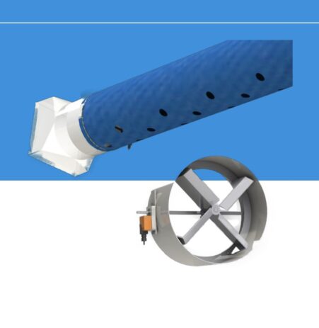 Система Flap Duct. Вентиляція в корівниках. Системи вентиляції